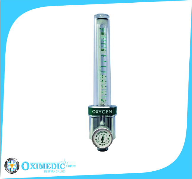 Flujómetro de oxigeno – 0-15 LPM