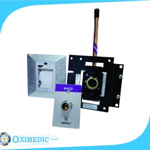 Placa de evacuacion de gases medicinales